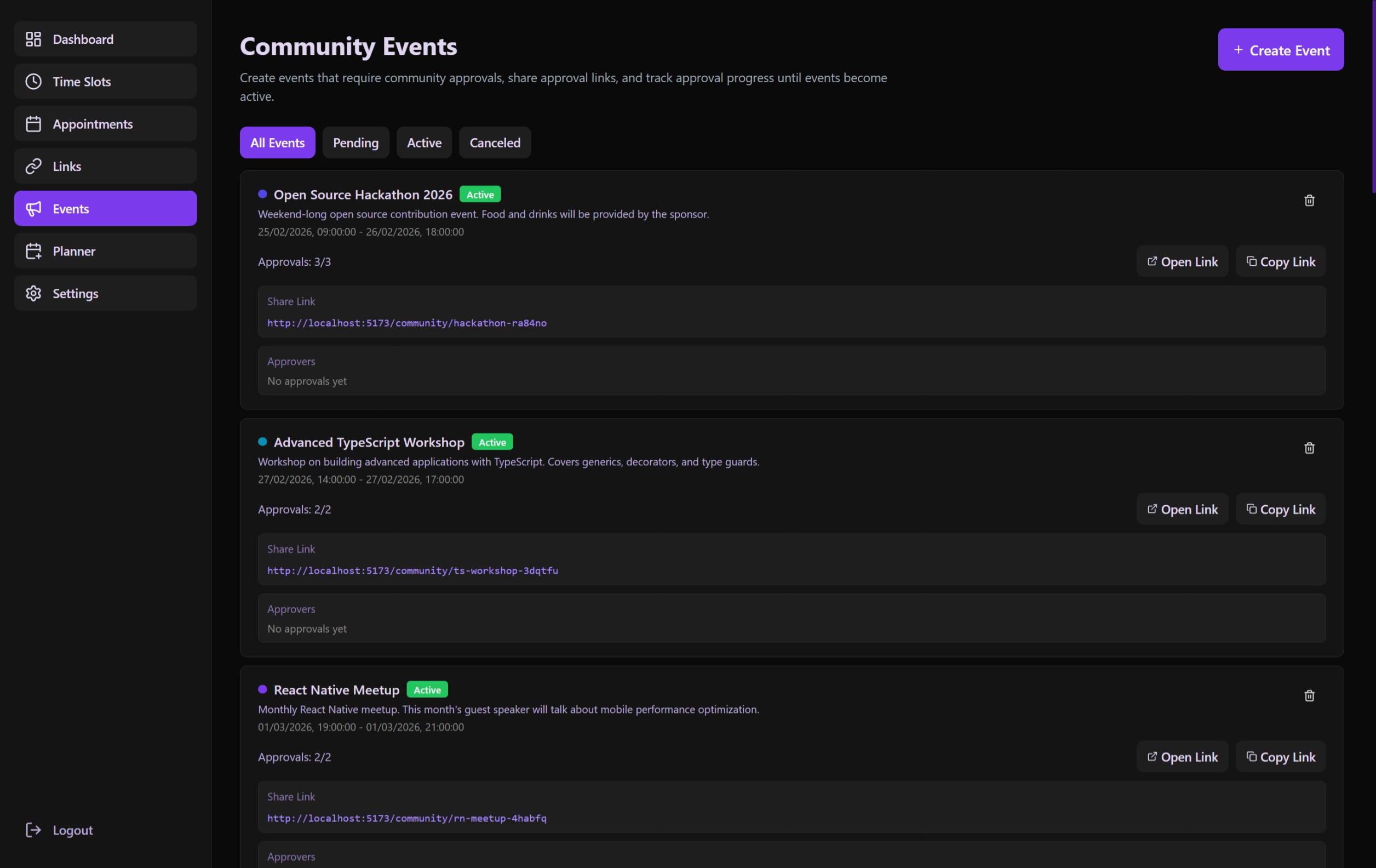 Community Events